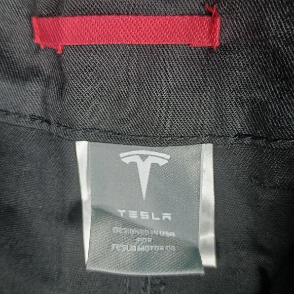 Tesla Pants Mens 34x30 Black Work Chino Uniform Work Employee Chino UNWORN - Picture 2 of 13